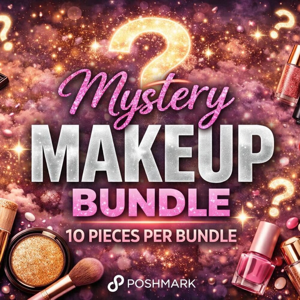 Mystery Makeup Brush & Tool Bundle - Pink Accents